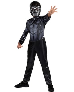 Foto 1 | Foto 1 | Disfraz Oficial De Jazwares Black Panther Para Jóvenes Con Máscara De Plástico - Venta Internacional.