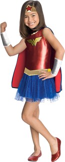 Foto 1 | Foto 1 | Disfraz Rubie's Justice League Wonder Woman Girl Con Tutú - Venta Internacional.