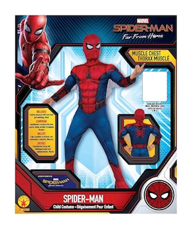 Foto 3 | Foto 3 | Disfraz Infantil De Rubie's Spider-man De Marvel Lejos De Casa - Venta Internacional.