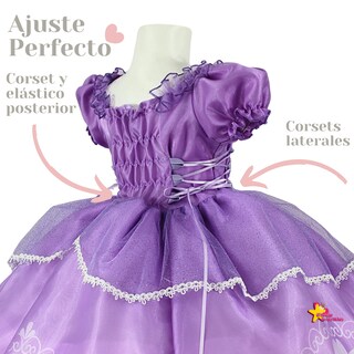 Foto 2 | Foto 2 | Disfraz Princesa Sofia Vestido + Faldilla