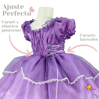 Foto 2 | Foto 2 | Disfraz Princesa Sofia Vestido + Faldilla