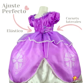Foto 3 | Foto 3 | Disfraz Princesa Sofia Vestido + Faldilla