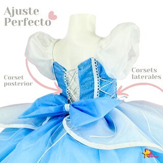 Foto 4 | Foto 4 | Disfraz Princesa Cenicienta + Faldilla + Guantes
