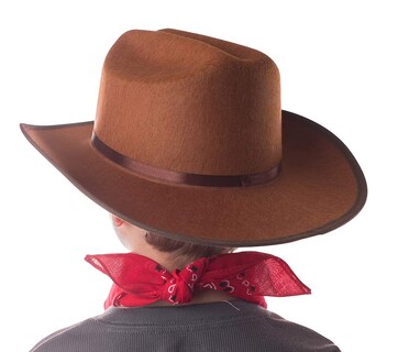 Foto 5 | Foto 5 | Sombrero Vaquero Aeromax Junior Con Bandana Marrón - Venta Internacional.
