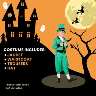 Foto 6 | Foto 6 | Disfraz De Duende Para Niños Orion Con Chaqueta Color Verde - Venta Internacional.