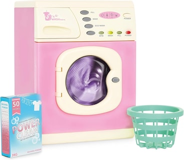 Foto 1 | Foto 1 | Lavadora de Juguete Casdon Pink Washer con Tambor Giratorio 3+ - Venta Internacional