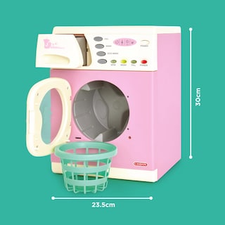 Foto 6 | Foto 6 | Lavadora de Juguete Casdon Pink Washer con Tambor Giratorio 3+ - Venta Internacional