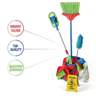 Foto 4 | Foto 4 | Set de Limpieza Play22 Kids de 12 Piezas para Niños - Venta Internacional