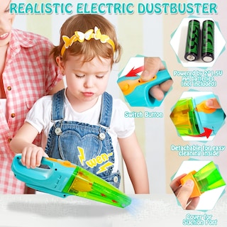 Foto 3 | Foto 3 | Set de Limpieza Hellowood Kids con Aspiradora Eléctrica para Niños- Venta Internacional