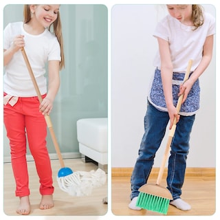Foto 4 | Foto 4 | Set de Limpieza Hellowood Kids con Aspiradora Eléctrica para Niños- Venta Internacional