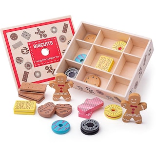 Foto 1 | Foto 1 | Venta Internacional - Juguete Caja de Galletas de Madera 16 Unidades