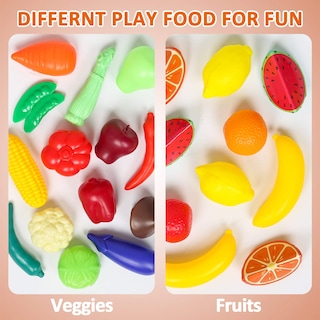 Foto 6 | Foto 6 | Venta Internacional - Play Food Shimfun 143 Piezas Para Cocina Infantil Con Botella De Agua