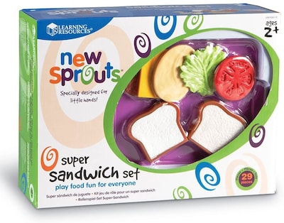 Foto 3 | Foto 3 | Alimentos de Juguete New Sprouts Super Sandwich S - Venta Internacional