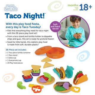 Foto 5 | Foto 5 | Play Food Learning Resources New Sprouts Taco Night, 28 Piezas - Venta Internacional.