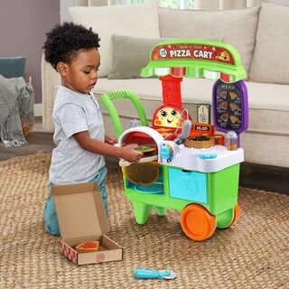 Foto 6 | Foto 6 | Carrito De Pizza Toy Leapfrog Build-a-slice Con 6 Ingredientes Para Más De 3 Años - Venta Internacional.