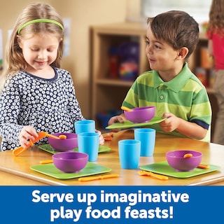 Foto 2 | Foto 2 | Set De Platos Learning Resources ¡new Sprouts Serve It! 24 Piezas - Venta Internacional.