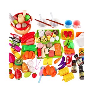 Foto 1 | Foto 1 | Juguetes Cocina Para Niños, Frutas Y Verduras, Fondue 100 Pzs Colores