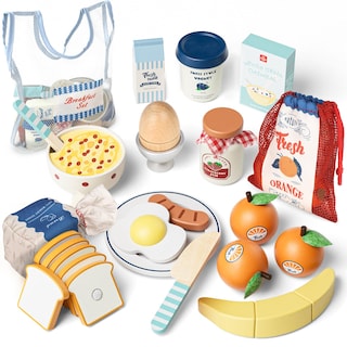 Foto 1 | Foto 1 | Juego De Juguetes De Madera Lehoo Castle Para Cocina Infantil, Juego De Comida - Venta Internacional.