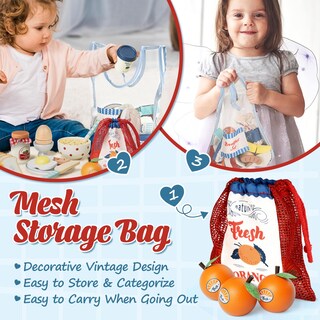 Foto 5 | Foto 5 | Juego De Juguetes De Madera Lehoo Castle Para Cocina Infantil, Juego De Comida - Venta Internacional.