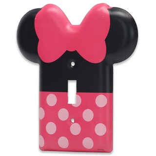 Foto 2 | Foto 2 | Switch Plate De Metal Con Diseño De Minnie Mouse De Disney Para Dormitorio Infantil - Venta Internacional.