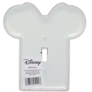 Foto 3 | Foto 3 | Switch Plate De Metal Con Diseño De Minnie Mouse De Disney Para Dormitorio Infantil - Venta Internacional.
