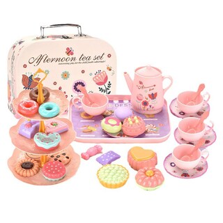 Foto 1 | Foto 1 | Venta Internacional - Juego De Té De Juguete Para Niñas Pequeñas, Princesa, Hora Del Té, Con Soporte C