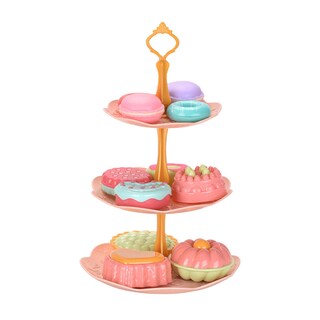 Foto 5 | Foto 5 | Venta Internacional - Juego De Té De Juguete Para Niñas Pequeñas, Princesa, Hora Del Té, Con Soporte C