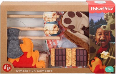 Foto 6 | Foto 6 | Set de Juego de Rol Fisher Price S'more Fun Campfire para Acampar -Venta Internacional