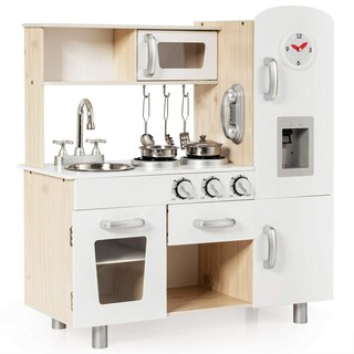 Foto 1 | Foto 1 | Set de Cocina Costzon Wooden Pretend Cooking con Accesorios - Venta Internacional
