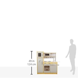Foto 3 | Foto 3 | Play Kitchen Kidkraft Uptown De Madera Natural Con Accesorios - Venta Internacional.