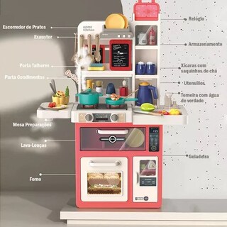 Foto 2 | Foto 2 | Cocinita Infantil Beibegood Spray Modern Kitchen Am070 49 Pz