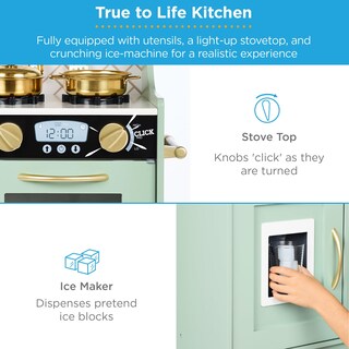 Foto 5 | Foto 5 | Juego De Simulación De Madera Toy Kitchen Best Choice Products Con Accesorios - Venta Internacional.