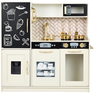 Foto 1 | Foto 1 | Toy Kitchen Best Choice Products Pretend Play, Color Crema - Venta Internacional.