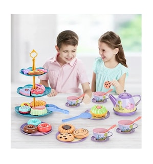 Foto 5 | Foto 5 | Juguete De Cocina Juego De Té Para Niños Con Pastel De Jugue Fantasy Unicornio