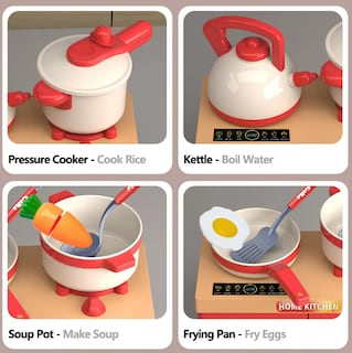Foto 4 | Foto 4 | Set De Cocina Xtellar Con 70 Piezas De Juguete: Utensilios Y Alimentos Con Luces Para Niños