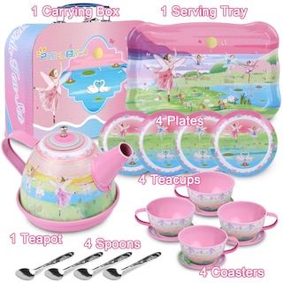 Foto 4 | Foto 4 | Venta Internacional - Juego De Té Pre-world Princess Tea Party, 50 Unidades, Para Niños De 3 A 6 Años