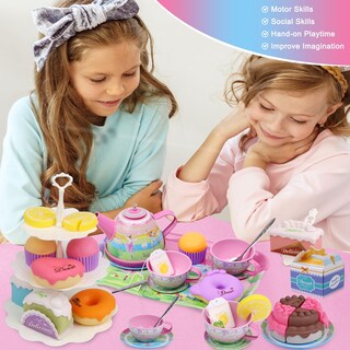 Foto 7 | Foto 7 | Venta Internacional - Juego De Té Pre-world Princess Tea Party, 50 Unidades, Para Niños De 3 A 6 Años