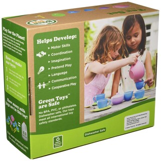 Foto 4 | Foto 4 | Juego De Té Green Toys Pink 4c, 17 Piezas, Juego De Simulación Para Niños - Venta Internacional.