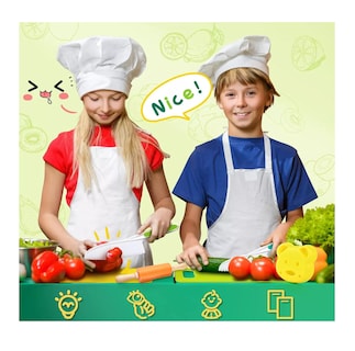 Foto 4 | Foto 4 | Juego De Cuchillos De Cocina Seguros Para Niños 34 Pzs Rosa Colores