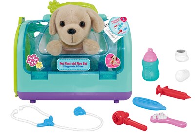 Foto 2 | Foto 2 | Set Veterinario Sweet Rocket con Perrita de Peluche y 10 Accesorios