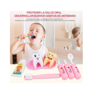 Foto 5 | Foto 5 | Juguetes de Doctor Infantil Nayumi 35 Piezas Rosa