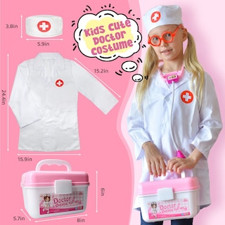 Foto 6 | Foto 6 | Venta Internacional - Kit Médico De Juguete Loyo Para Niños, Juego De Simulación De Médico Con 30 Piezas