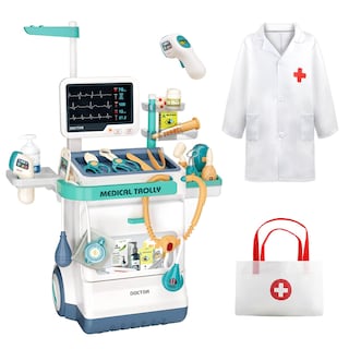 Foto 1 | Foto 1 | Venta Internacional - Juguete Doctor Kit Deejoy Para Niños Con Carrito Médico Y 28 Accesorios