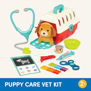 Foto 6 | Foto 6 | Mini Veterinario Battat De Vet Playset Con Perro De Peluche Y Transportín De Más De 2 Años - Venta Internacional.