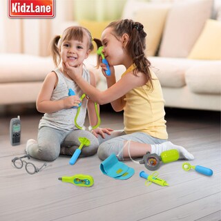Foto 2 | Foto 2 | Set De Juego Doctor Kit Kidzlane Doctor Con Estetoscopio Electrónico - Venta Internacional.