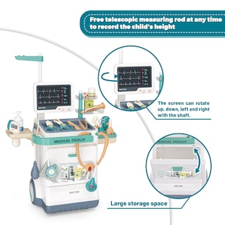 Foto 4 | Foto 4 | Doctor Kit Pofjoeq Deluxe, Estación Médica Simulada De 26 Piezas - Venta Internacional.