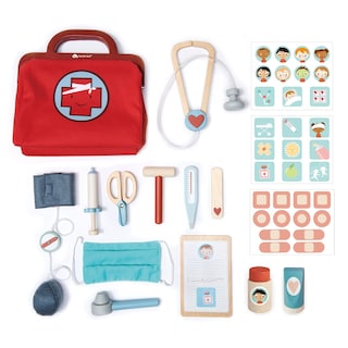 Foto 3 | Foto 3 | Doctor's Bag Tender Leaf Toys Doctor Pretend Play Medical Ki - Venta Internacional.