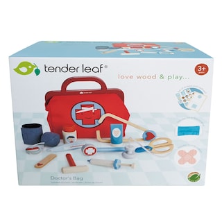 Foto 6 | Foto 6 | Doctor's Bag Tender Leaf Toys Doctor Pretend Play Medical Ki - Venta Internacional.