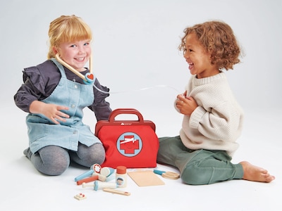 Foto 7 | Foto 7 | Doctor's Bag Tender Leaf Toys Doctor Pretend Play Medical Ki - Venta Internacional.