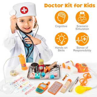Foto 2 | Foto 2 | Kit Médico Efo Shm Para Niños De 3 A 5 Años Con Estetoscopio, 34 Unidades - Venta Internacional.